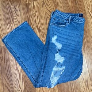 Hollister Light Blue Ultra High-Rise Jeans